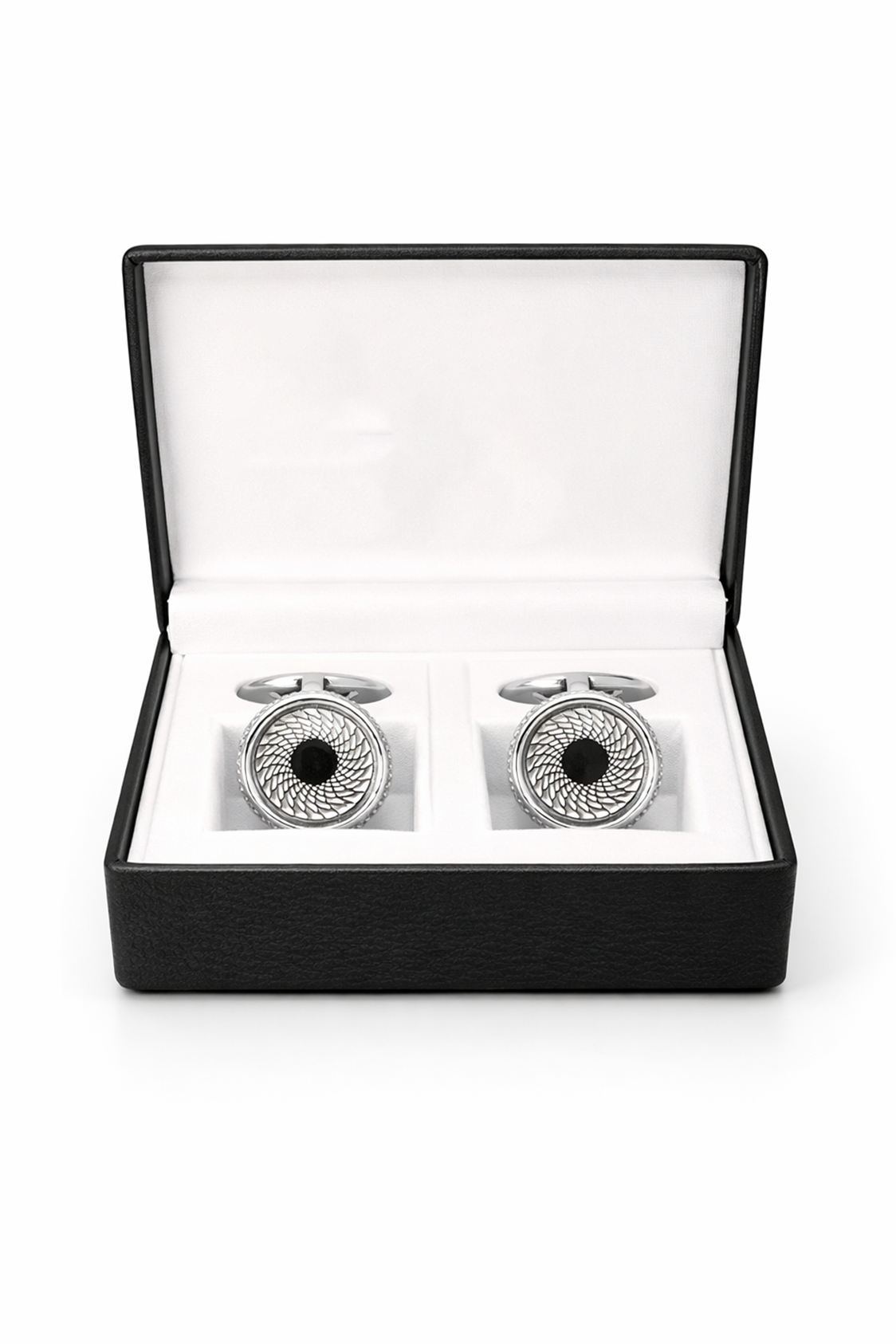 Obsidian Crest Cufflinks - Image 3