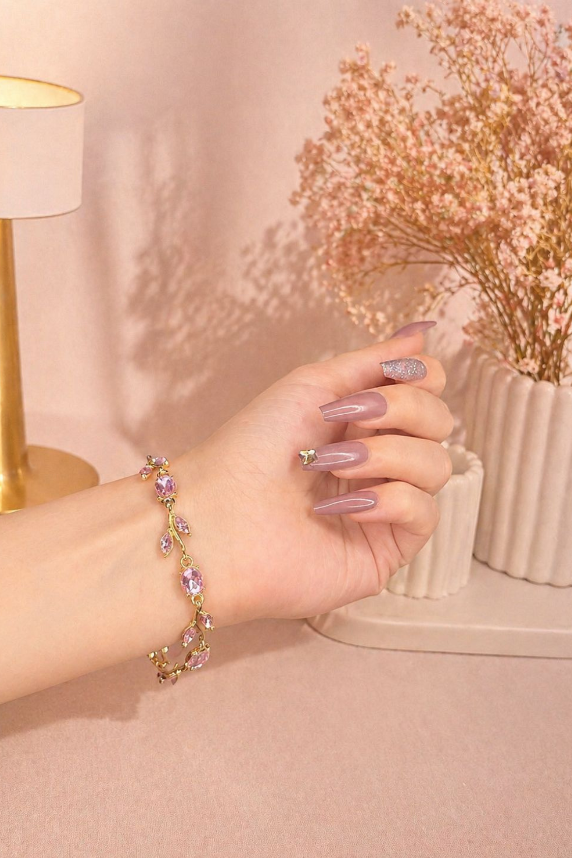 Blushing Tulip Link Braclet - Image 2