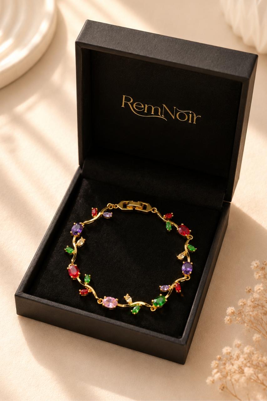 Vibrant Garden Tulip Bracelet - Image 4