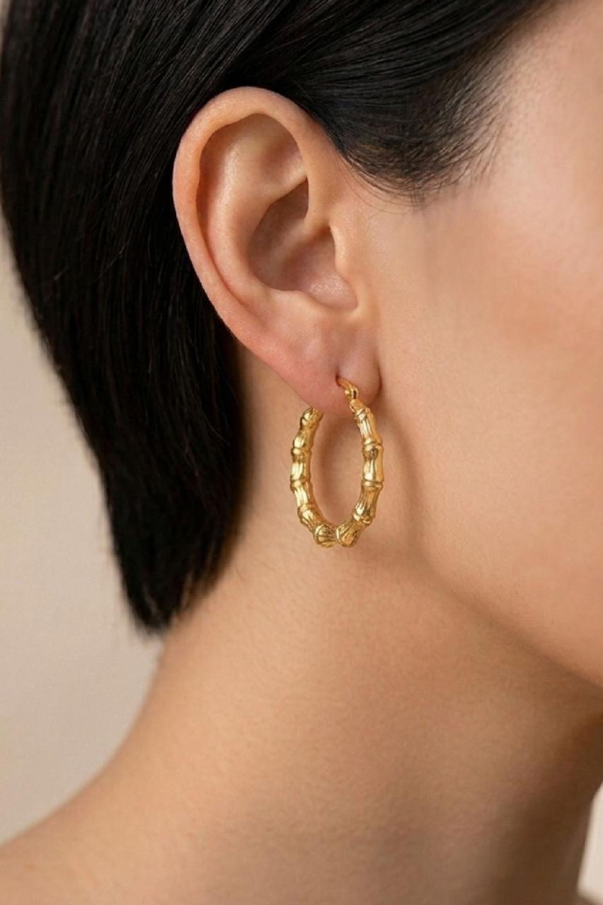RIGID HOOP EARRINGS - Image 2