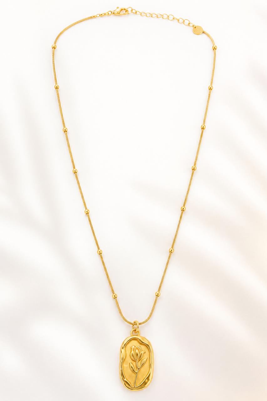 The Gilded Tulip Medallion