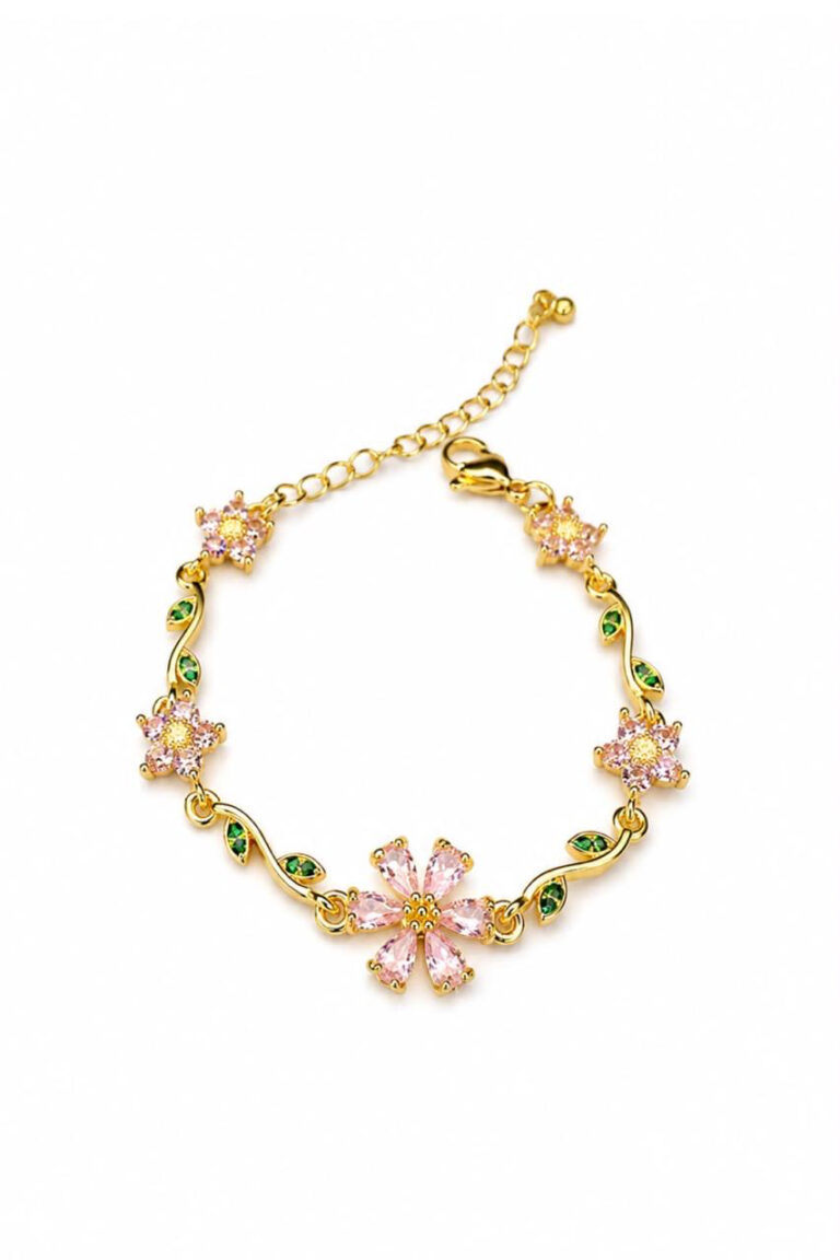 Golden Meadow Blossom Bracelet