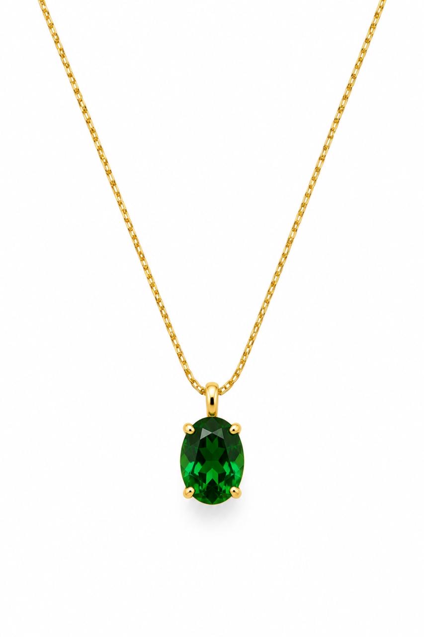 The Emerald Aura Necklace - Image 3