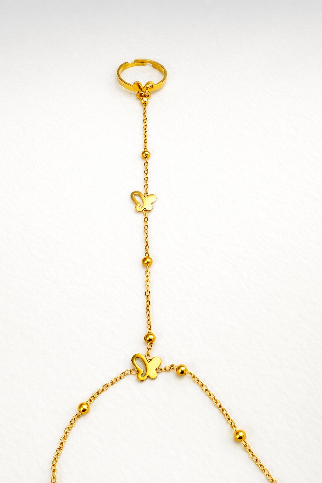 BUTTERFLY HAND BRACELET