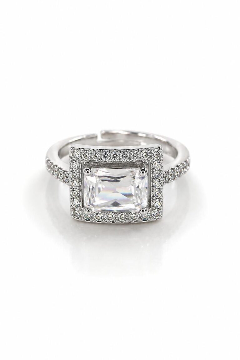 Radiant Square Ring
