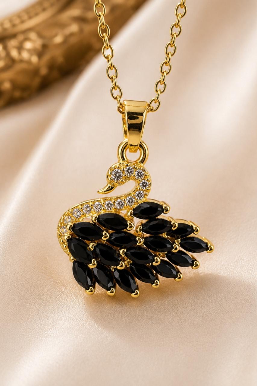 The Midnight Swan Necklace - Image 3