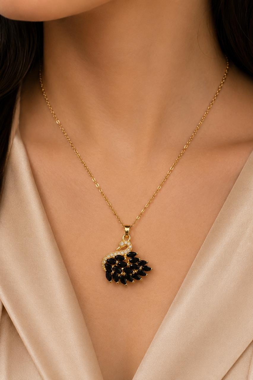 The Midnight Swan Necklace - Image 2