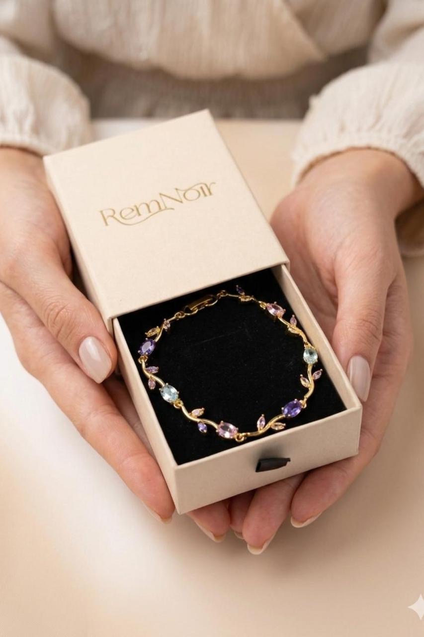 Lavender Dream Tulip Bracelet - Image 3