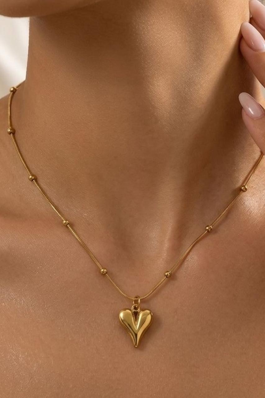 Heart Bead Necklace - Image 4