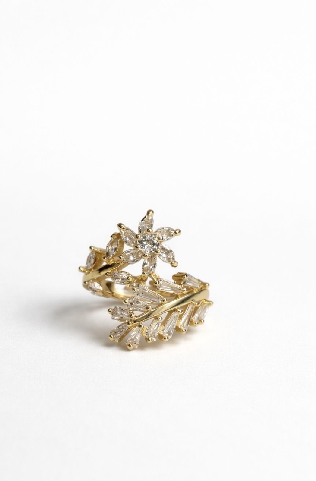 GOLDEN WILD FLORA RING