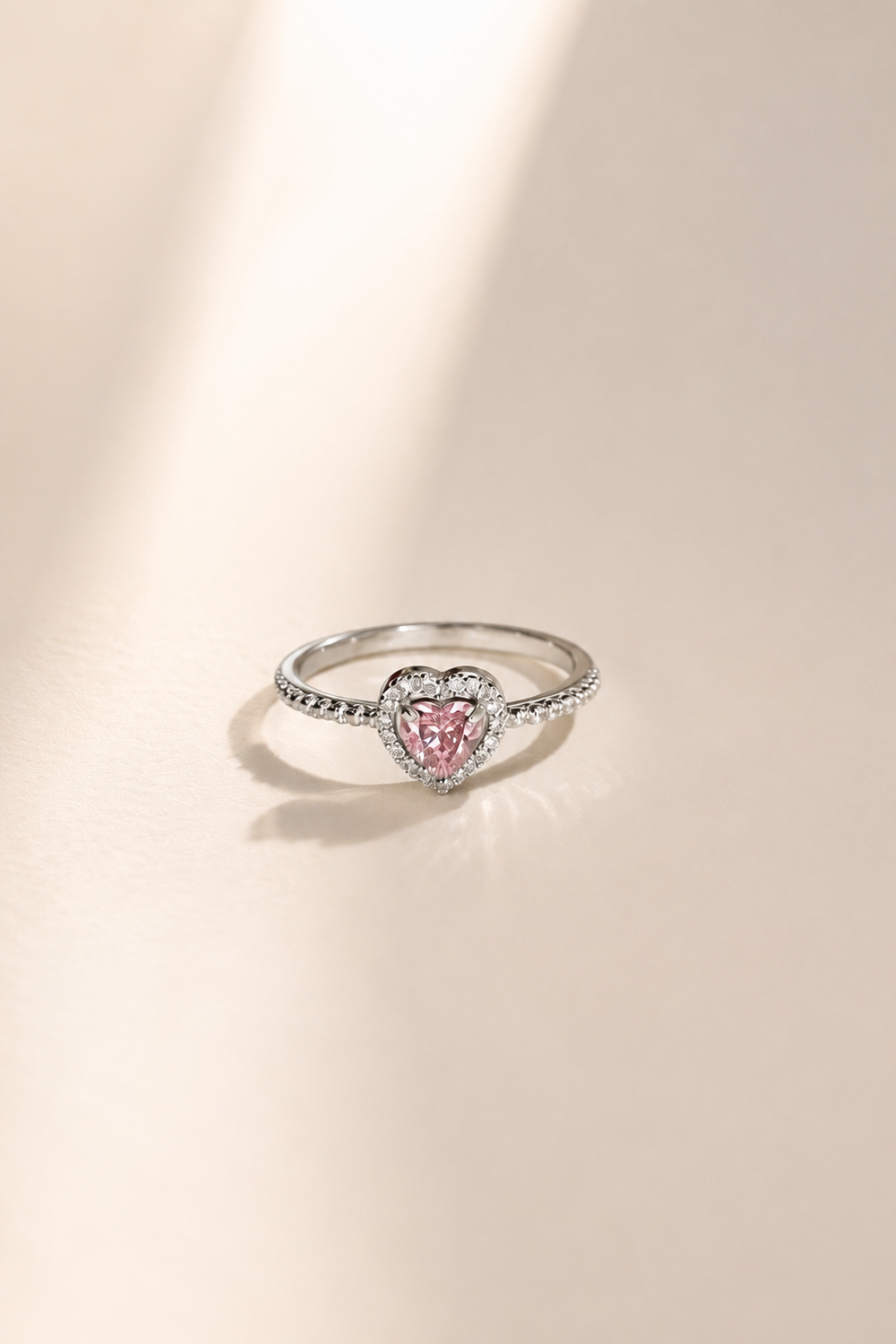 Pink Heart Ring - Image 4