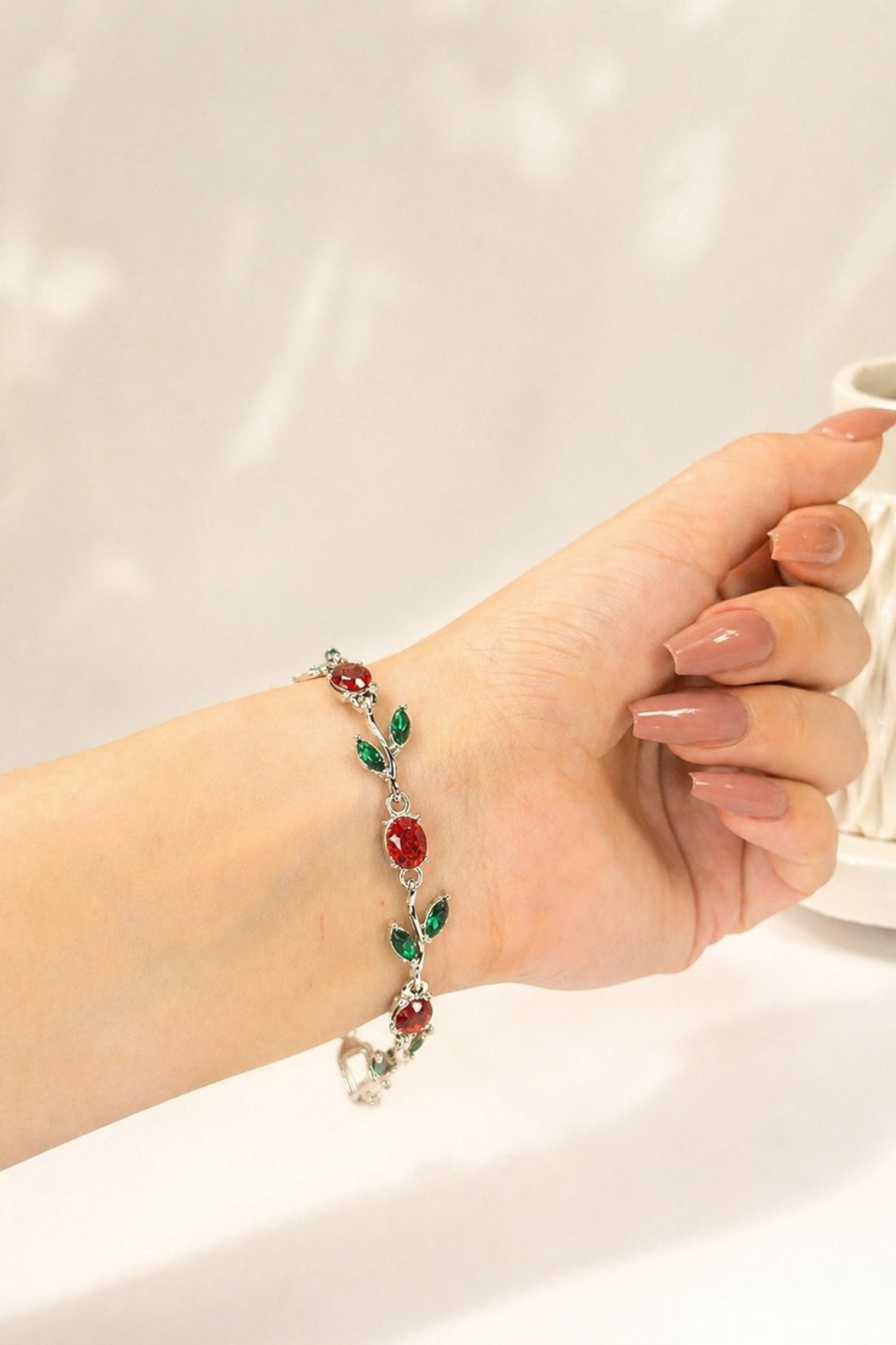 The Rose Vine Tulip Bracelet - Image 2