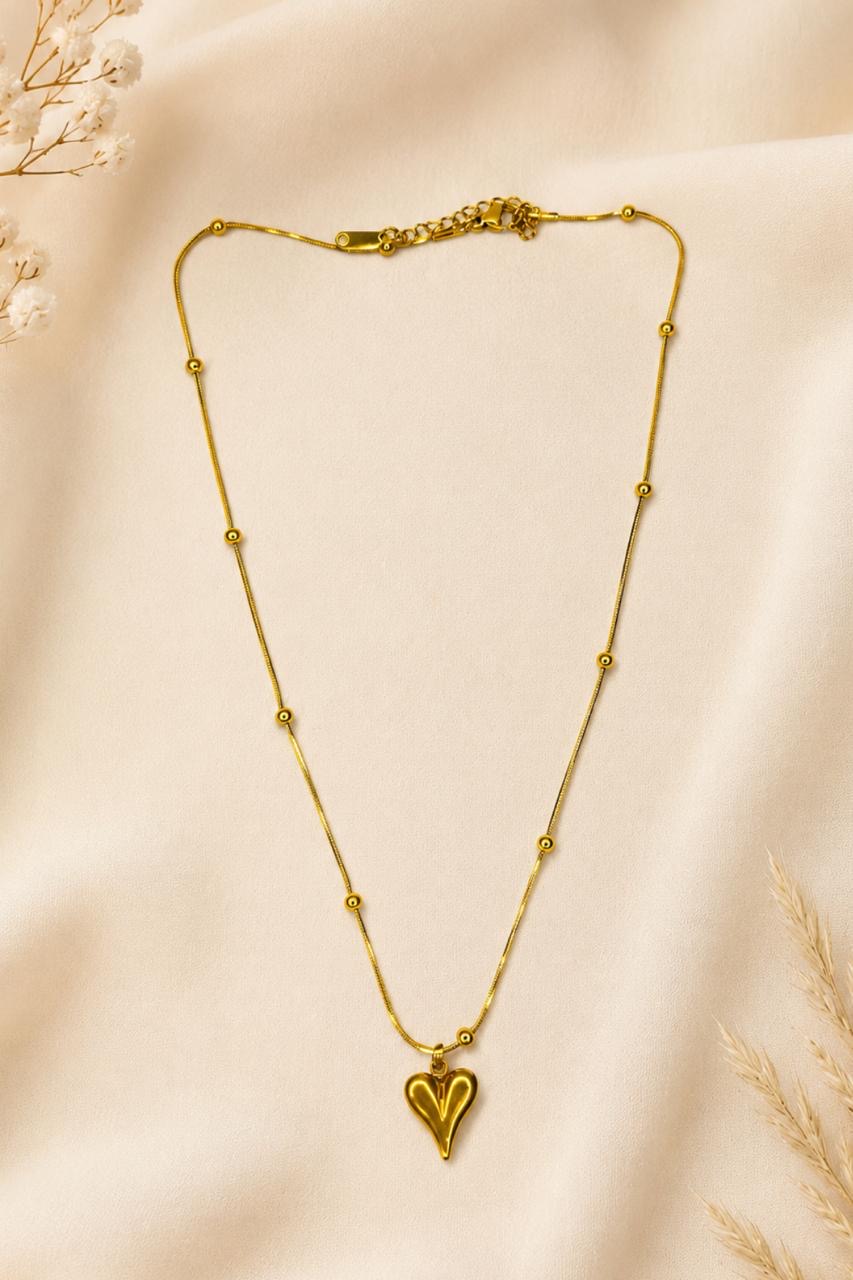 Heart Bead Necklace