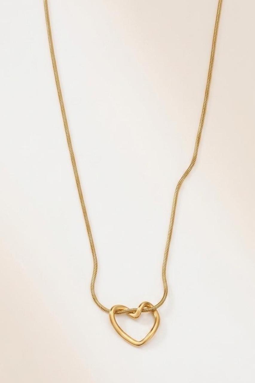 Bound by love necklace.