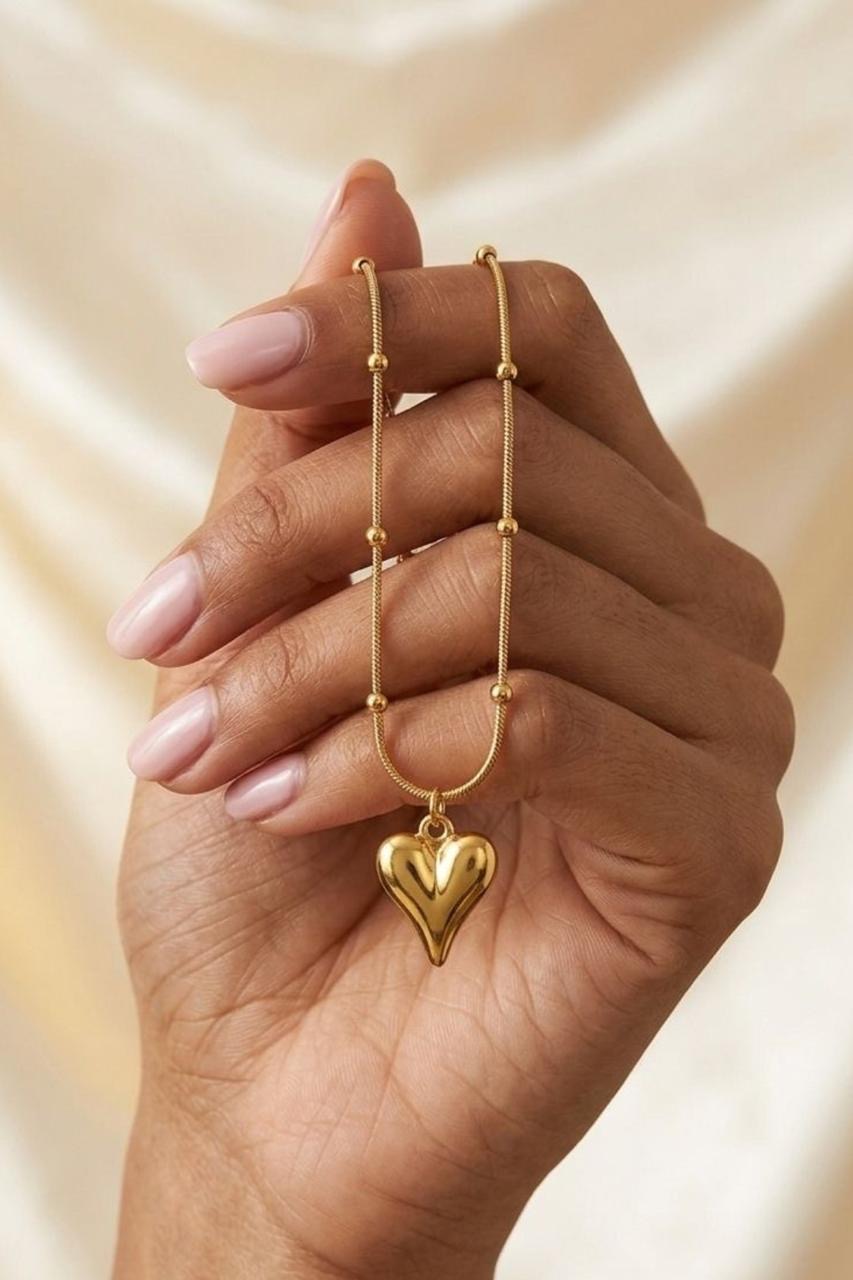Heart Bead Necklace - Image 3