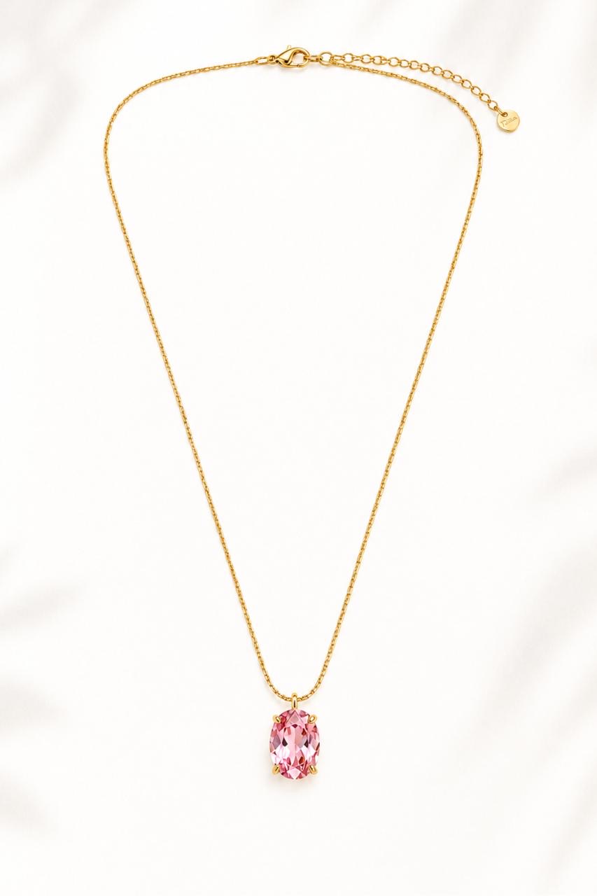 The Rose Quartz Aura Necklace