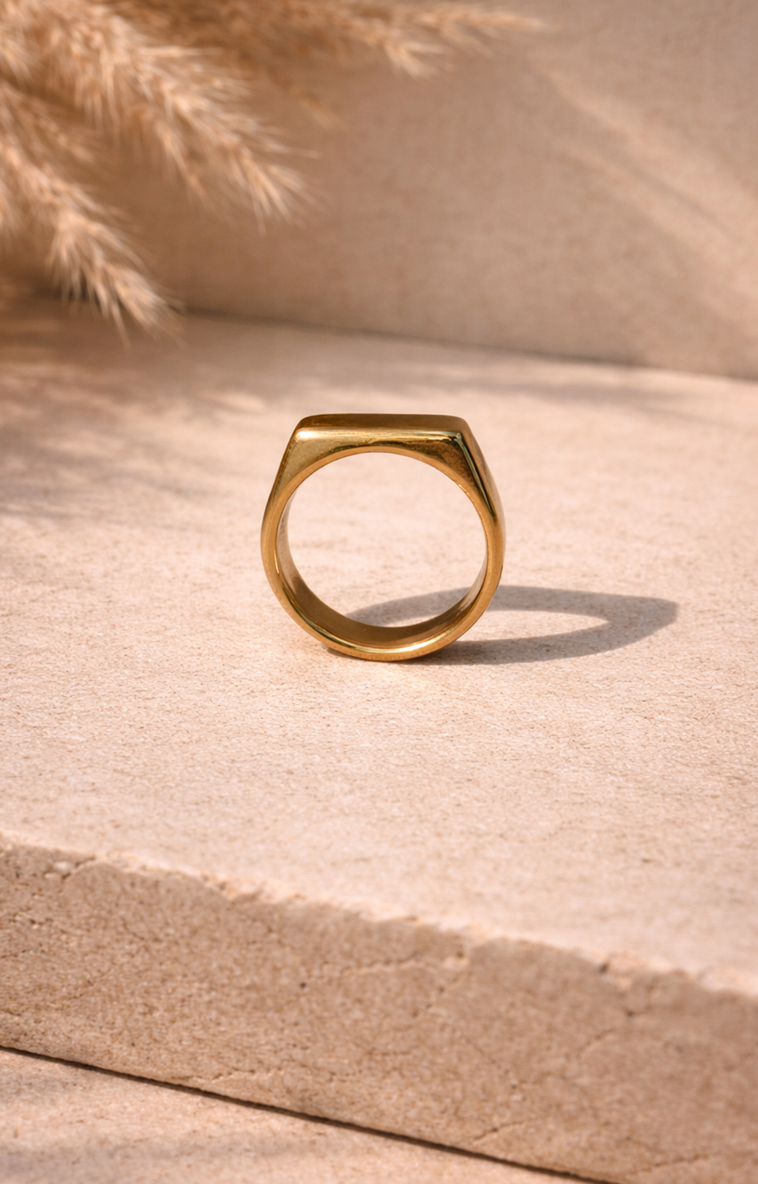 The Obsidian Edge Signet Ring