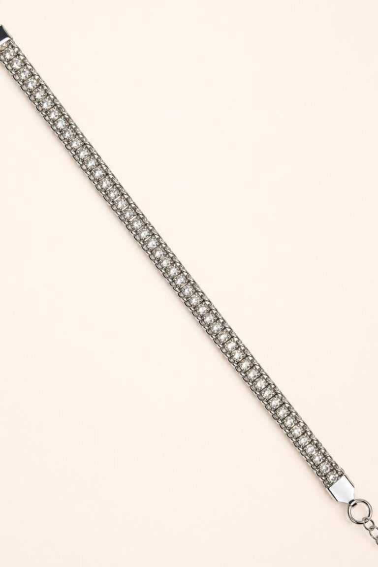 Silver Crystal Bracelet