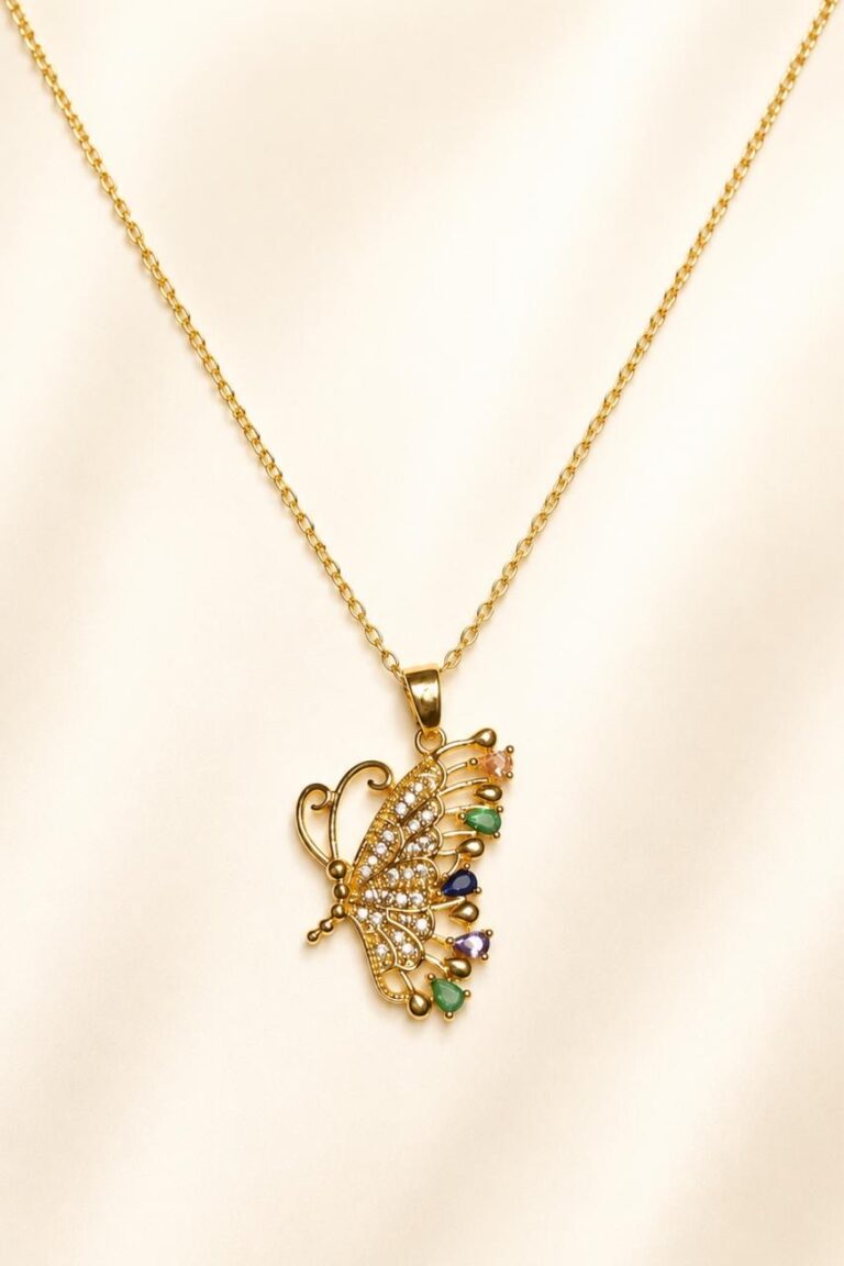 Spectrum Butterfly Pendant