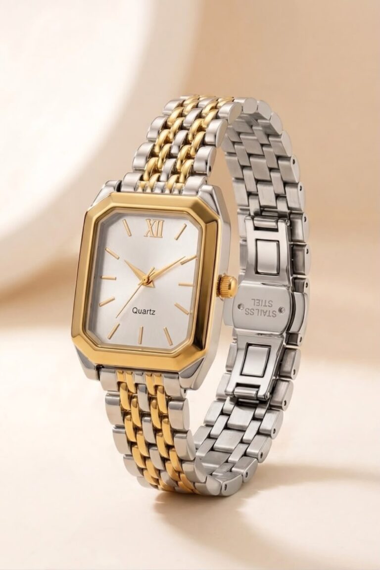 The Lumina Octagon Two tone watch